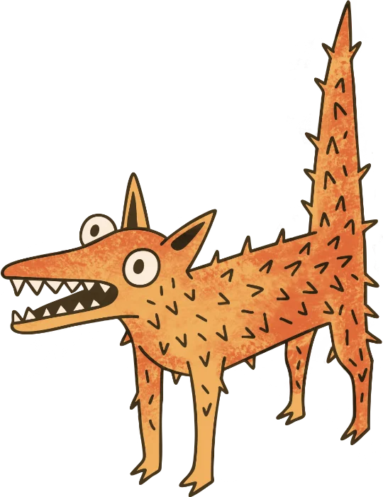 Sparky, the Filament mascot